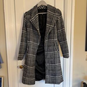 Plaid Women's Coat